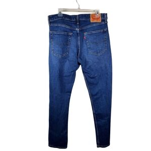 Levis 511 Slim Fit Mens Blue Medium Wash Denim Jeans 36x32 04511-5779 casual